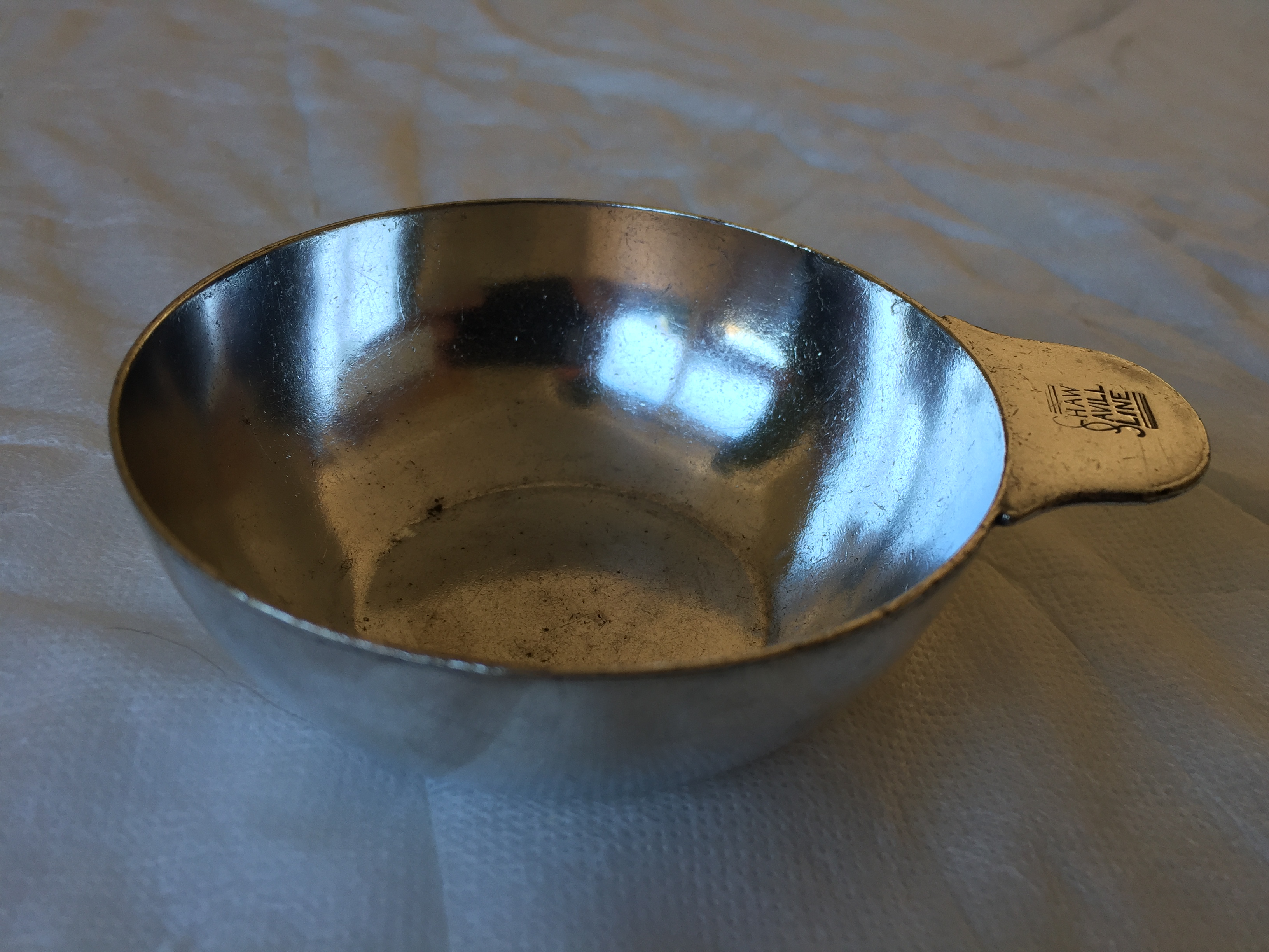 AS USED IN SERVICE EARLY TYPE SUGAR BOWL FROM THE SHAW SAVILLE LINE